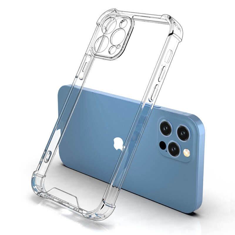 Apple 13 Mini Transparent Soft Silicone Case for iPhone 13 12 11 Pro Max 6 6S 7 8 Plus X XR XS SE 2022 13Pro 12Pro 11Pro Protective Cases Ultra Thin Clear Shockproof Phone Back Cover Shell Men Women